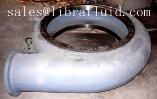 Slurry pump volute liner casing