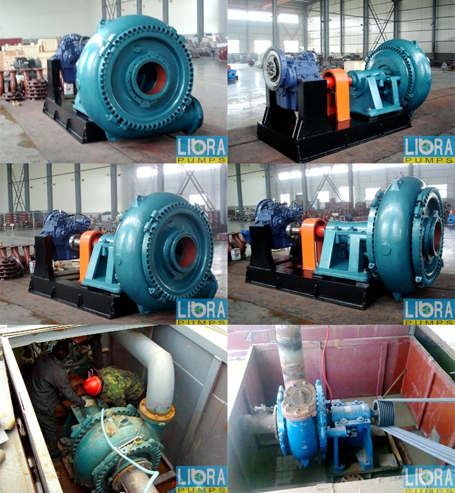 sand gravel pump assembly in factory