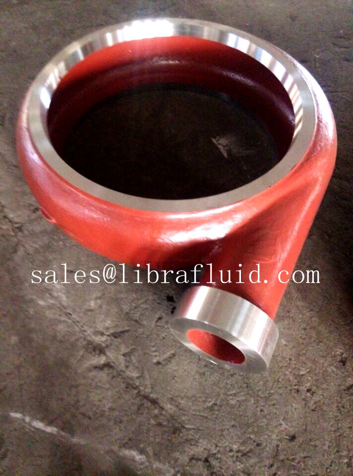 Slurry pump volute liner