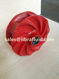 Polyurethane slurry pump impeller