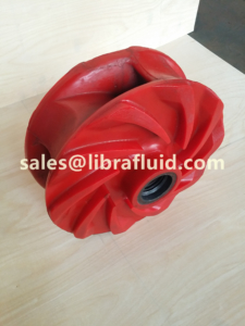 Polyurethane slurry pump impeller