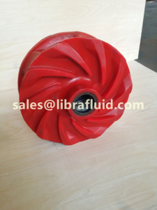 Polyurethane slurry pump impeller