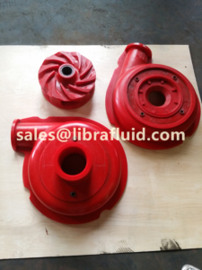 Polyurethane slurry pump impeller