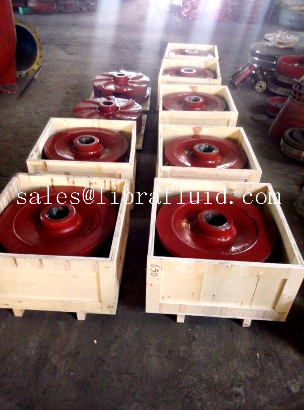  slurry pump spares ready to send 