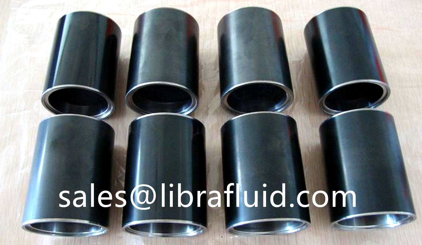 Ceramic coated slurry pump shaft sleeve