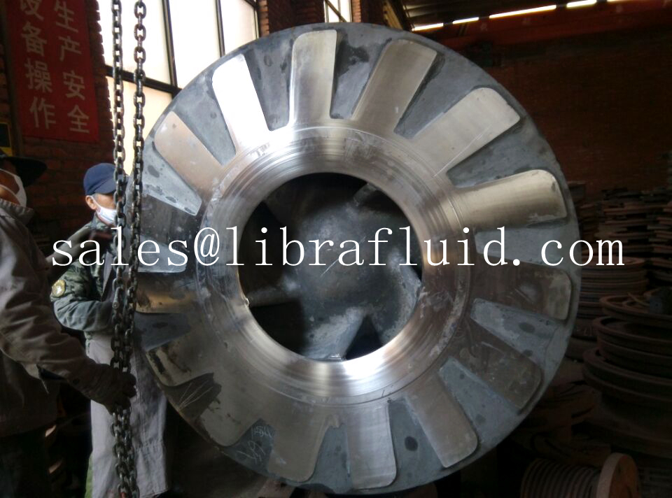 Dredge pump impeller 