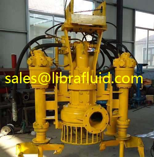 Hydraulic submersible slurry pump