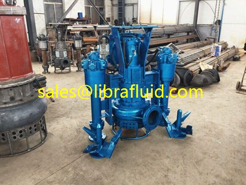 Hydraulic driven submersible sand sution dredging pump
