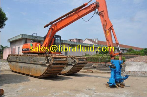 Hydraulic driven submersible sand sution dredging pump