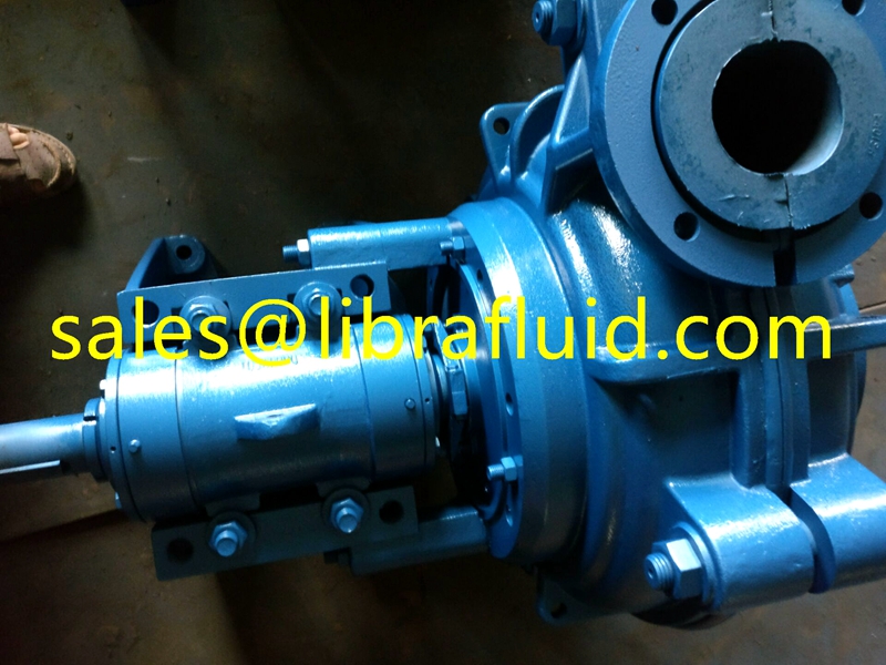 Rubber Liner Slurry Pump with rubber impeller 