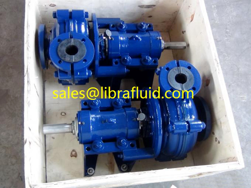 3x2 rubber lined slurry pump