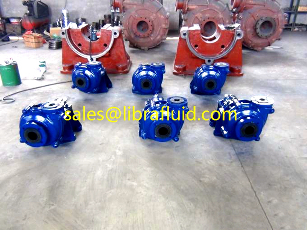 3x2 rubber lined slurry pump