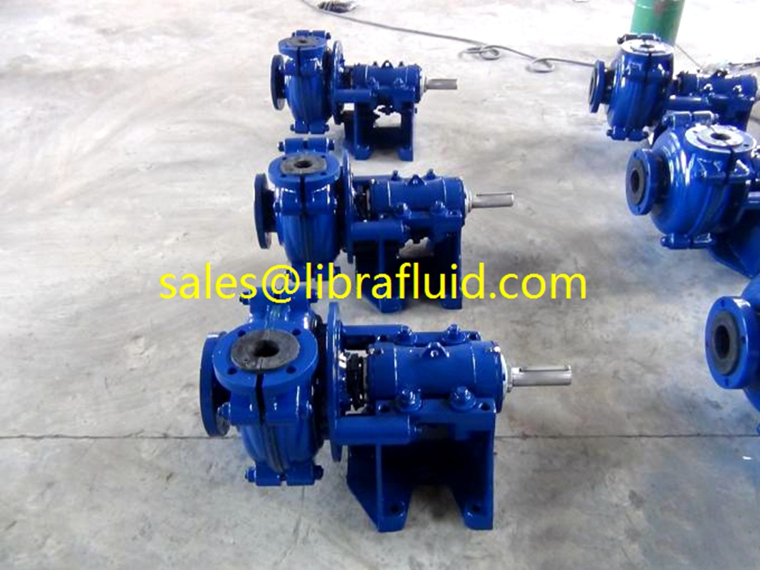 3x2 rubber lined slurry pump