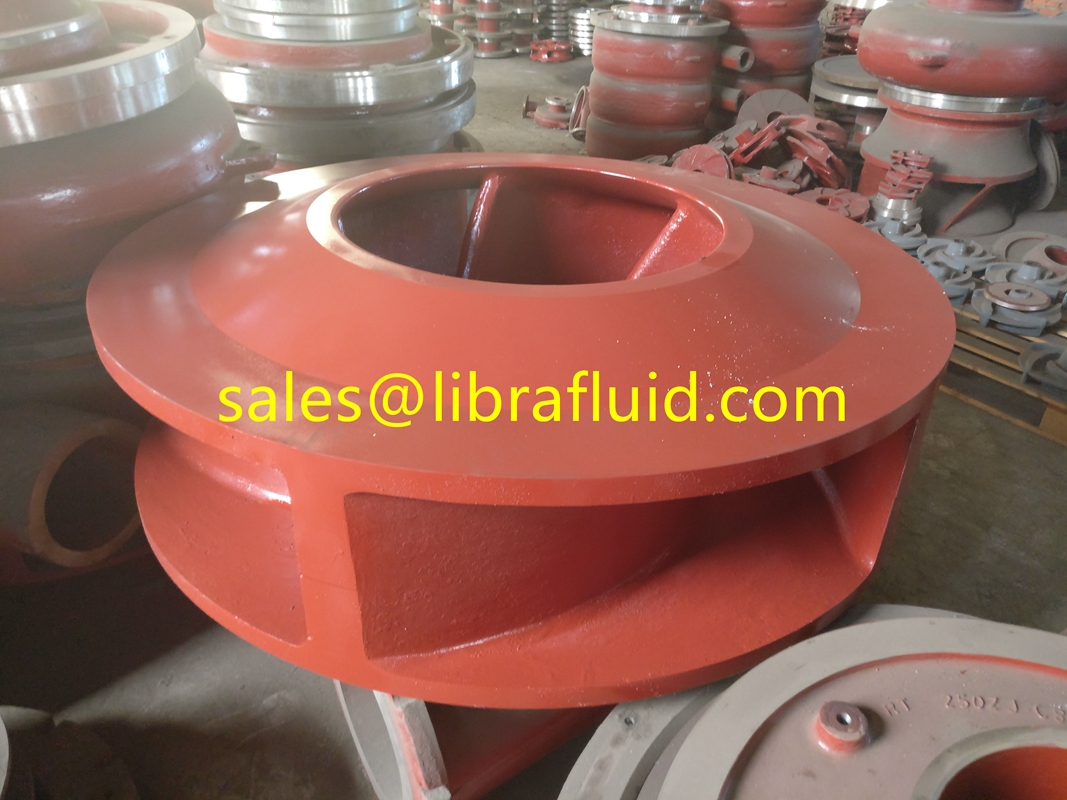 Dredge pump impeller