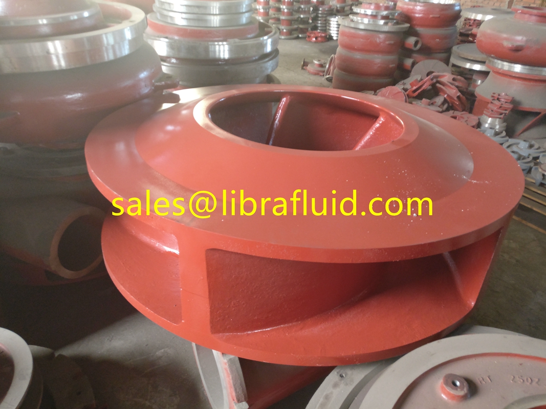 Dredge pump impeller