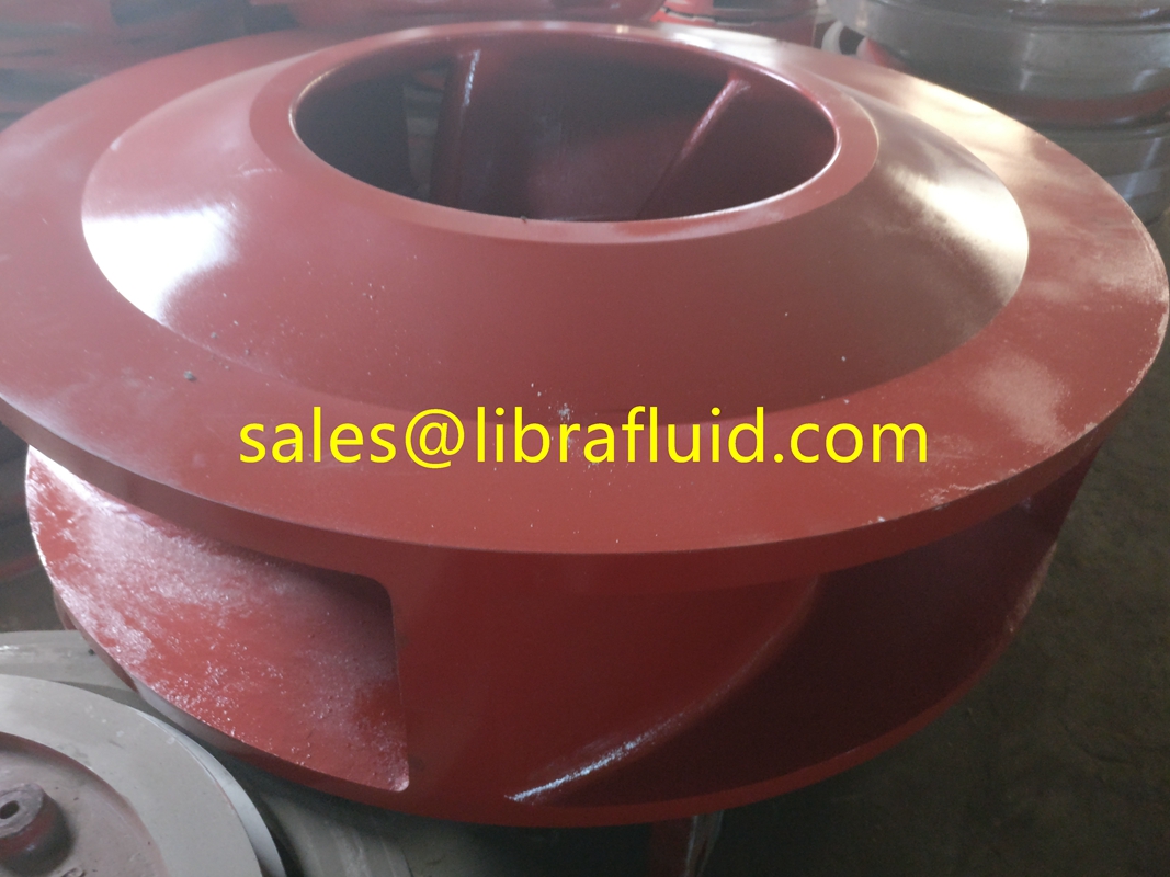 Dredge pump impeller