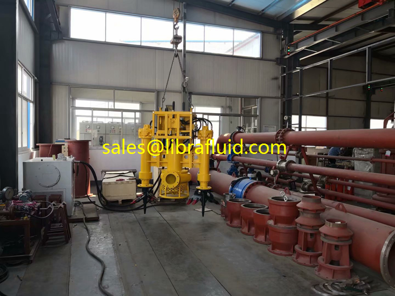 Hydraulic slurry pump
