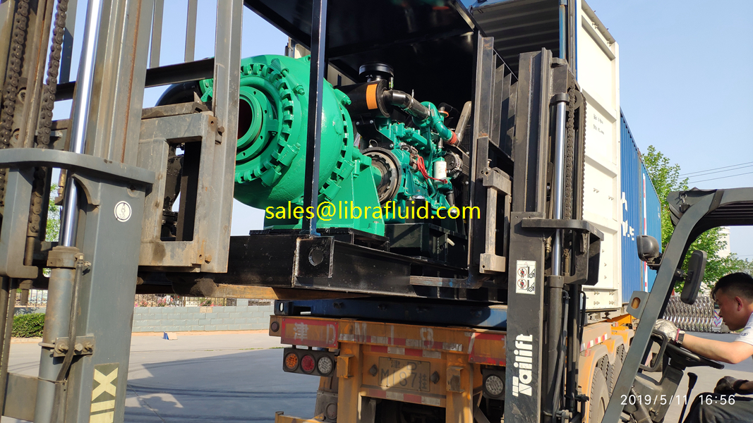 6inch Cummins diesel engine driven dewatering pump