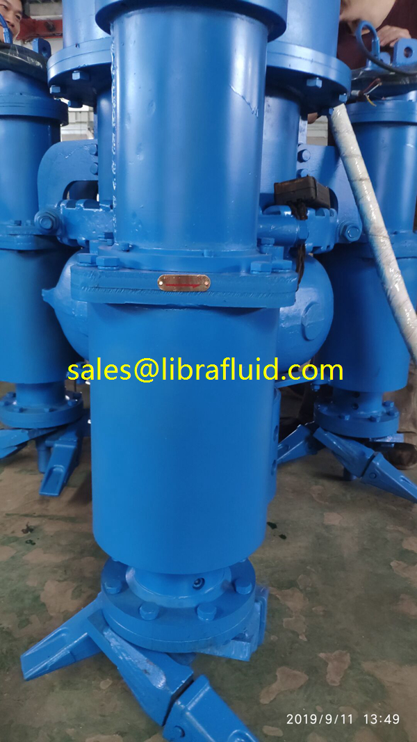 Toughest Submersible agitator slurry pump