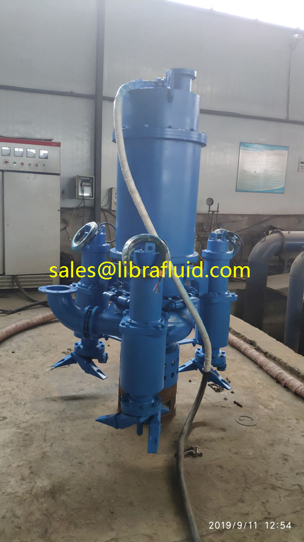 Toughest Submersible agitator slurry pump