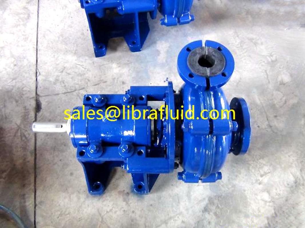 2inch rubber lined slurry pump 
