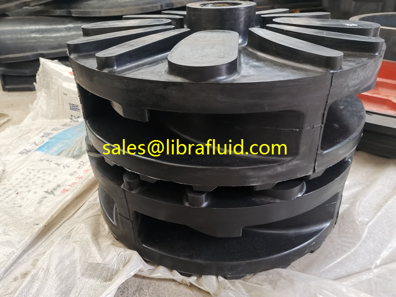 rubber  slurry pump impeller EP4145