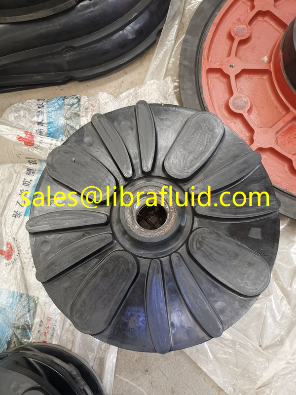 rubber  slurry pump impeller EP4145
