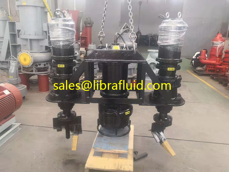 4inch submersible slurry pump with agitators