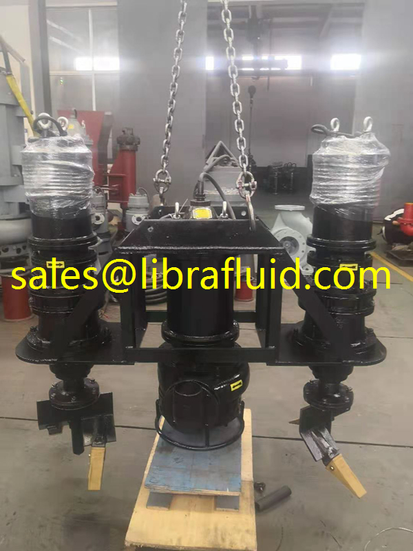 4inch submersible slurry pump with agitators