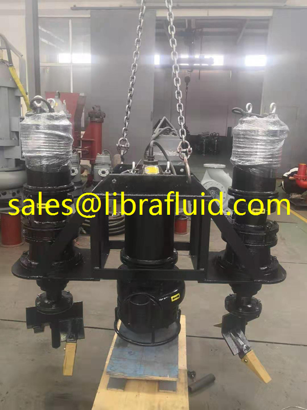 4inch submersible slurry pump with agitators