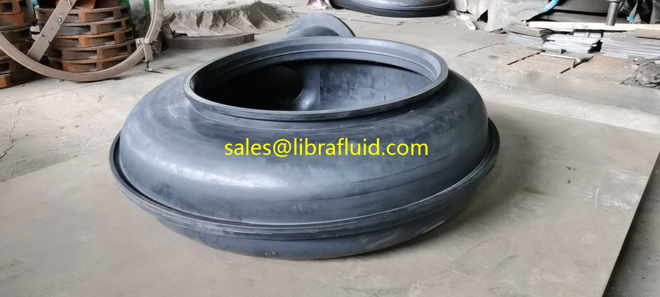 HR 250 slurry pump Natural rubber liner