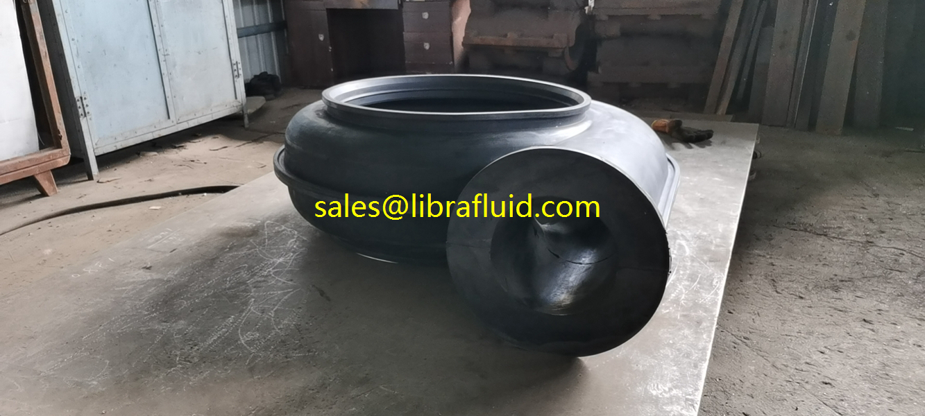 HR 250 slurry pump Natural rubber liner