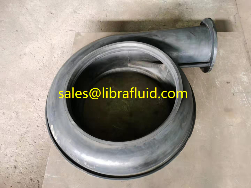 HR 250 slurry pump Natural rubber liner