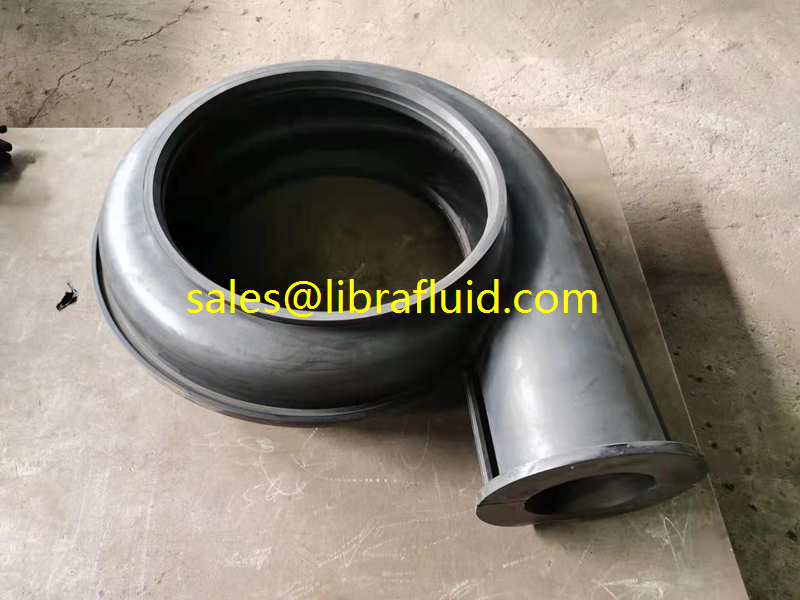 HR 250 slurry pump Natural rubber liner