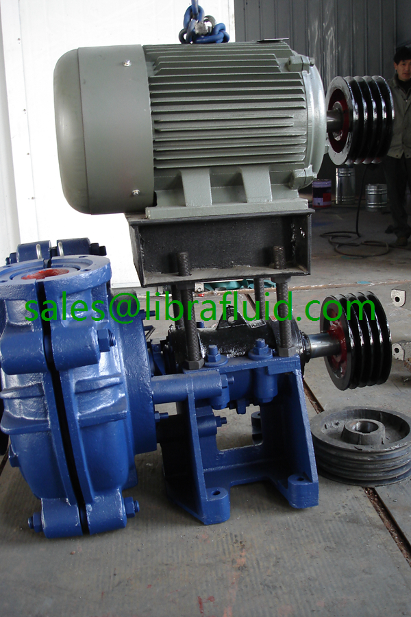 Industrial iron ore slag slurry pump