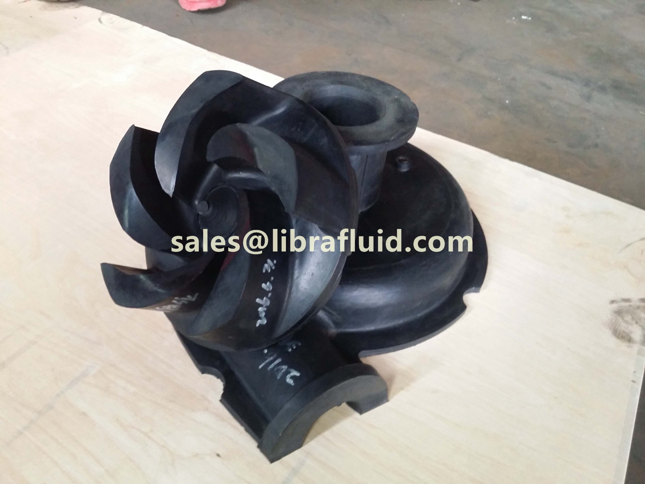 3x2 slurry pump impeller and liner