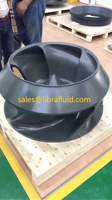 800GSL Ceramic slurry pump impeller