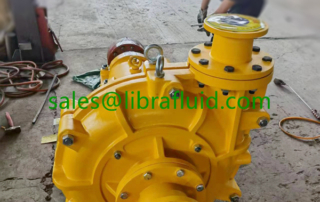 high chrome high pressure small flow slurry pump