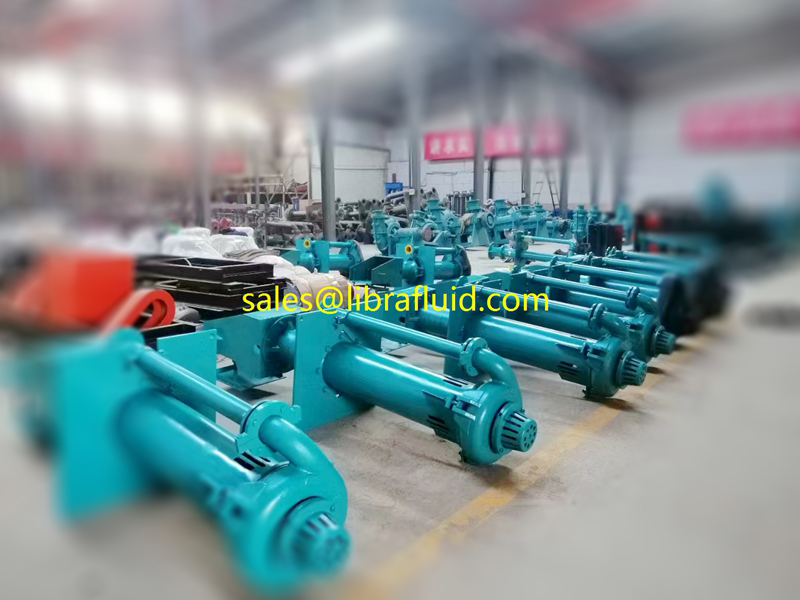 vertical slurry pump in high chrome alloy