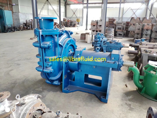 Copper mining abrasion resistant slurry pump