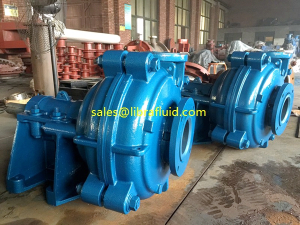 copper tailing centrifugal slurry pump for copper mining