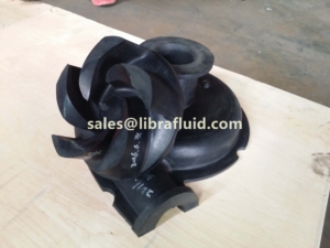 Hypalon rubber slurry pump impeller