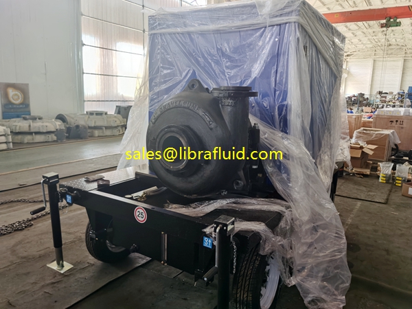 Diesel engine driven sand booster pump