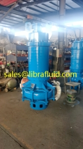 Heavy duty submersible dredge pump