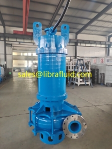 Heavy duty submersible dredge pump