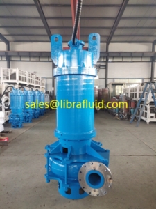 Heavy duty submersible dredge pump